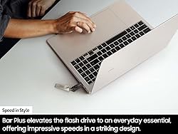 SAMSUNG BAR Plus USB 3.2 Flash Drive, 512GB USB