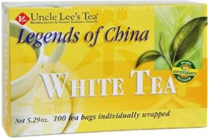 Uncle Lee's Tea Legends of China White Tea, 100 Count