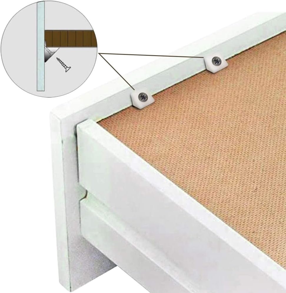 100 PCS Drawer Supports Drawer Bottom Sagging Repair Fix Mending Wedges - Image 5