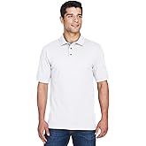 Harriton Men's Ringspun Cotton Pique S-sleeve Polo