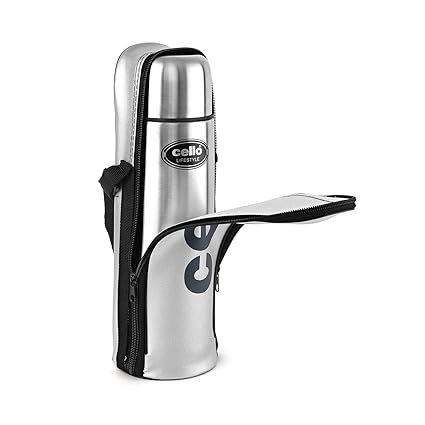 cello lifestyle stainless steel flask 500ml