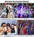 USB Disco Ball Party Light Portable Ball Party DJ Light Mini USB iPhone Adapter Disco Ball for Karaoke Party LED Christmas Decorations Wedding Show Pub