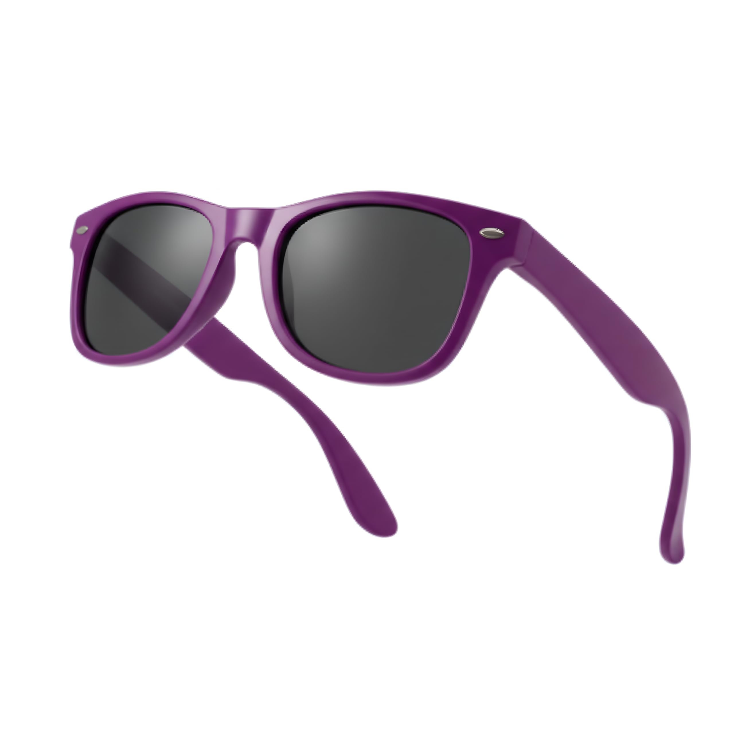Komonee Drifter Sunglasses UV400 Protection Purple Classic Style Retro Sun Shades Eye Glasses Unisex For Men Women Travel & Fashion – Lightweight Frame Fashion Eyewear Outdoors