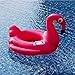 Kemuse Inflatable Flamingo Baby Pool Float Swimming Ring For Age 6-48 Months With Bath Toys & Storage Bag