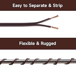 Erlandens SPT-1 Wire 100 Feet 18/2 Wire UL Listed