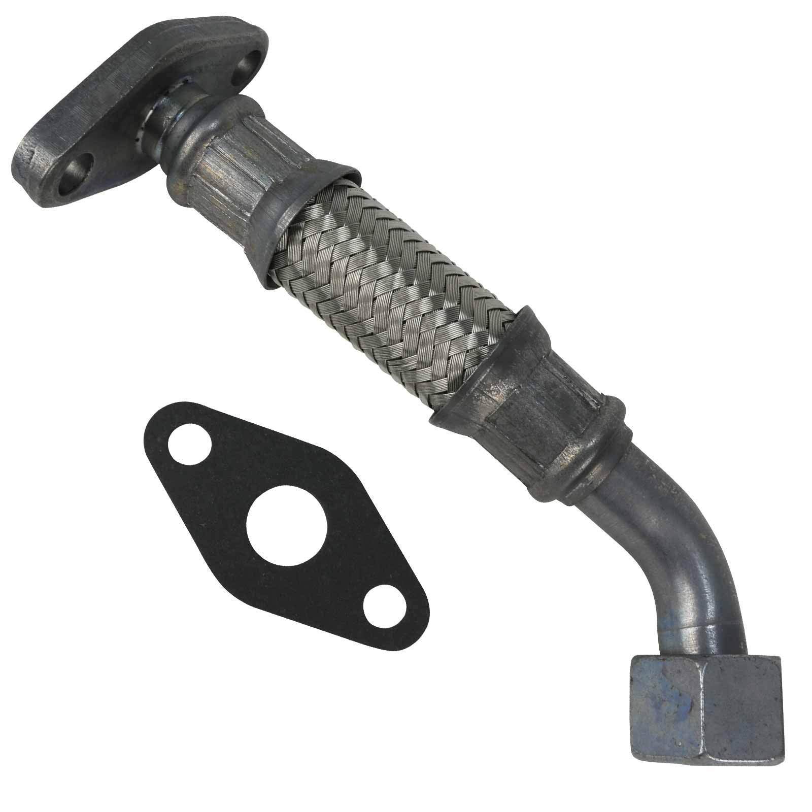 Return Line OEM 038145736C for Turbocharger Turbo Oil Hose Oil Line for 1.9 2.0 TDI Engine Code BXE BKC AZV BKD