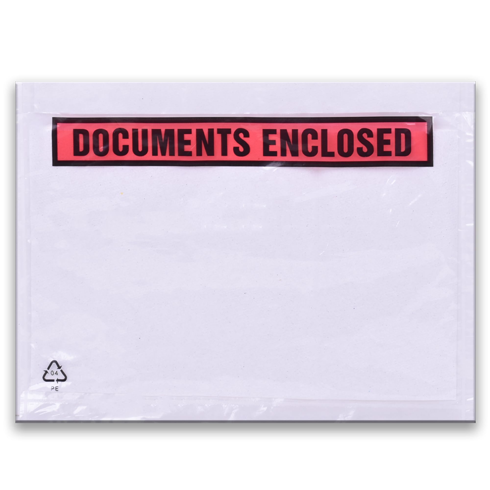 Triplast 3000 x A5 Printed Document Enclosed Wallet (225 x 165 mm) | Peel & Seal Clear Plastic Envelopes/Sleeves/Pockets/Wallets | Attach Invoices, Packing Lists & Delivery Notes to Parcels