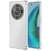 Wanyuexes Case for Honor X9B Case, for Honor Magic6 Lite ALI-NX1 Case, Soft Clear TPU Phone Cases, Slim Silicone Protective Shockproof Transparent Cover for Honor X9B 5G Crystal Clear