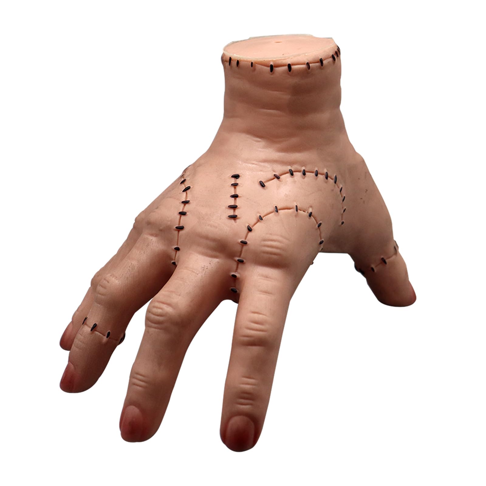 Photo 1 of Wednesday Addams Family Hand Props, Halloween Cosplay Hand by Addams Family, Cosplay Hand Scary Props Decorations Gift for Family
