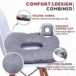 Vinban Stuffed Donut Pillow Seat Cushion | for