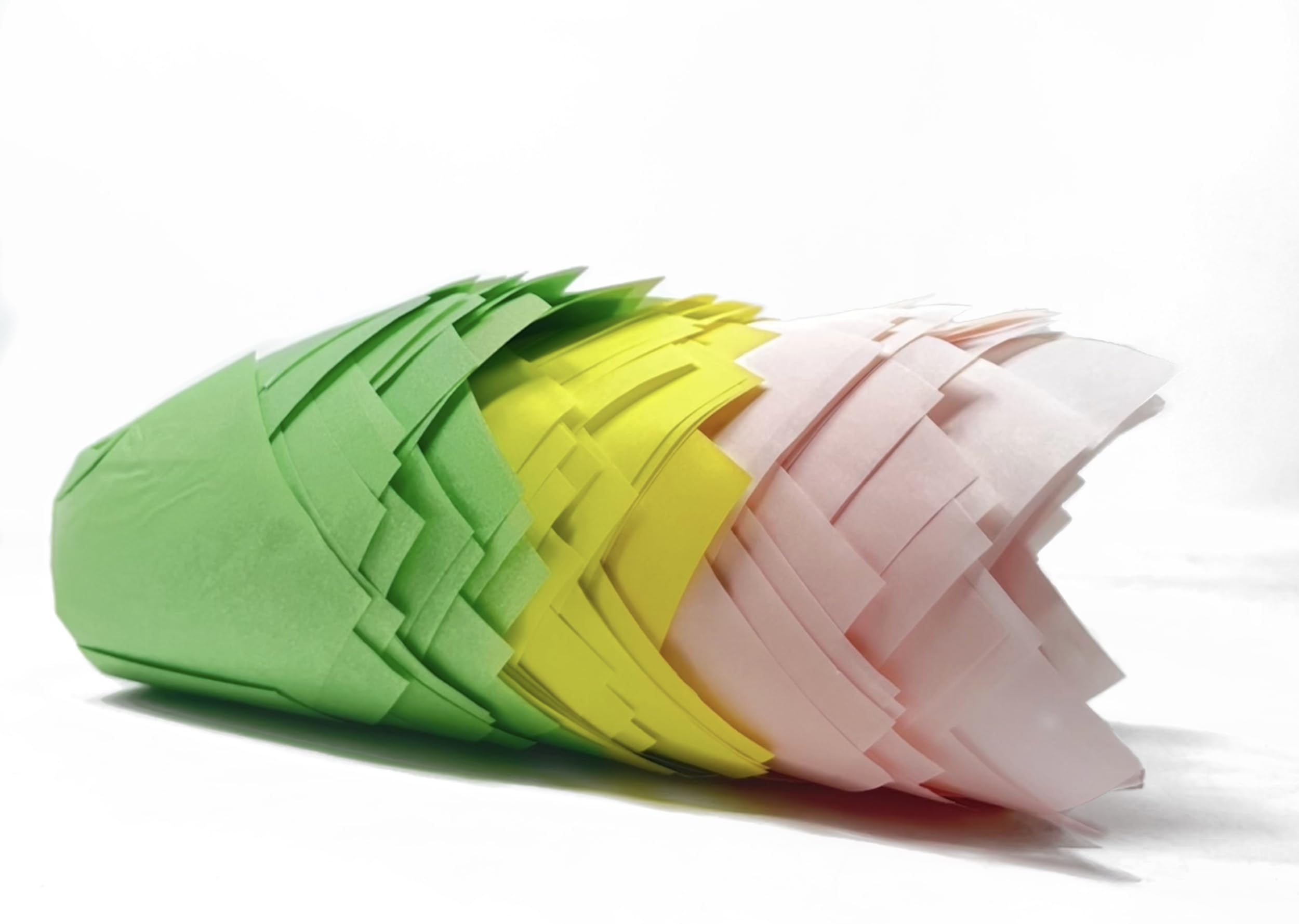 Bakery Direct Tulip Muffin Wraps - Bundle Pack Multi-Colour Cupcake Baking Cake Cases (Pink, Yellow & Green, 150)