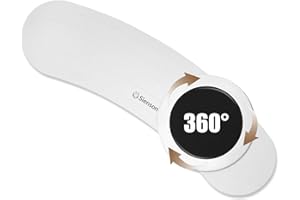 SIENSON Slide Transfer Board with 360° Rotating Turntable,Sliding Board from Wheelchair to Bed/Car,360°Disc Make Transfers Easier,Heavy-Duty Sliding Board for Patient Senior, Reach More, Move Easier