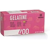 HAODONG Silver Beef Gelatin Sheets, 180 Bloom, 2.2 lbs (1 Kg) | 380-400Sheets, Bovine Gelatin Leaves for Baking, Cooking Mirror Glaze Dessert Jellies Mousse Cake