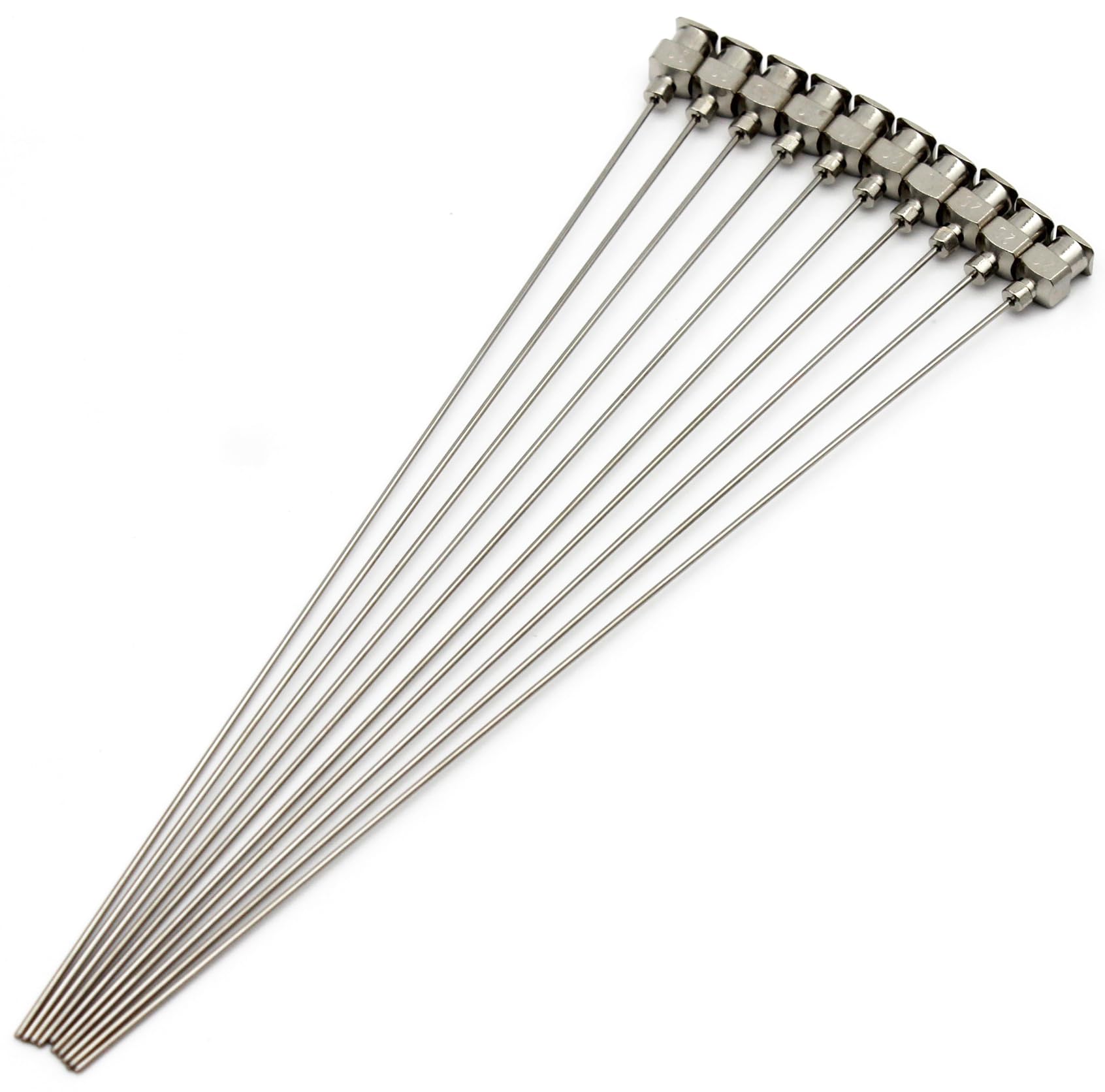 Photo 1 of 10 Pieces 20 Gauge Dispensing Needle 6 Inch Stainless Steel Blunt Tip Luer Connector Stainless Steel Blunt Needles