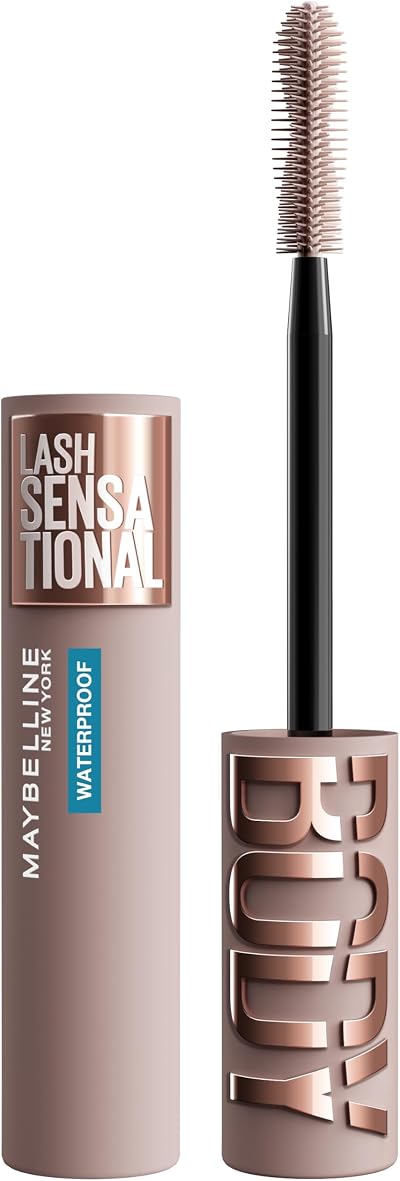 Maybelline Lash Sensational Body Mascara Waterproof Black 24hr Volumizing