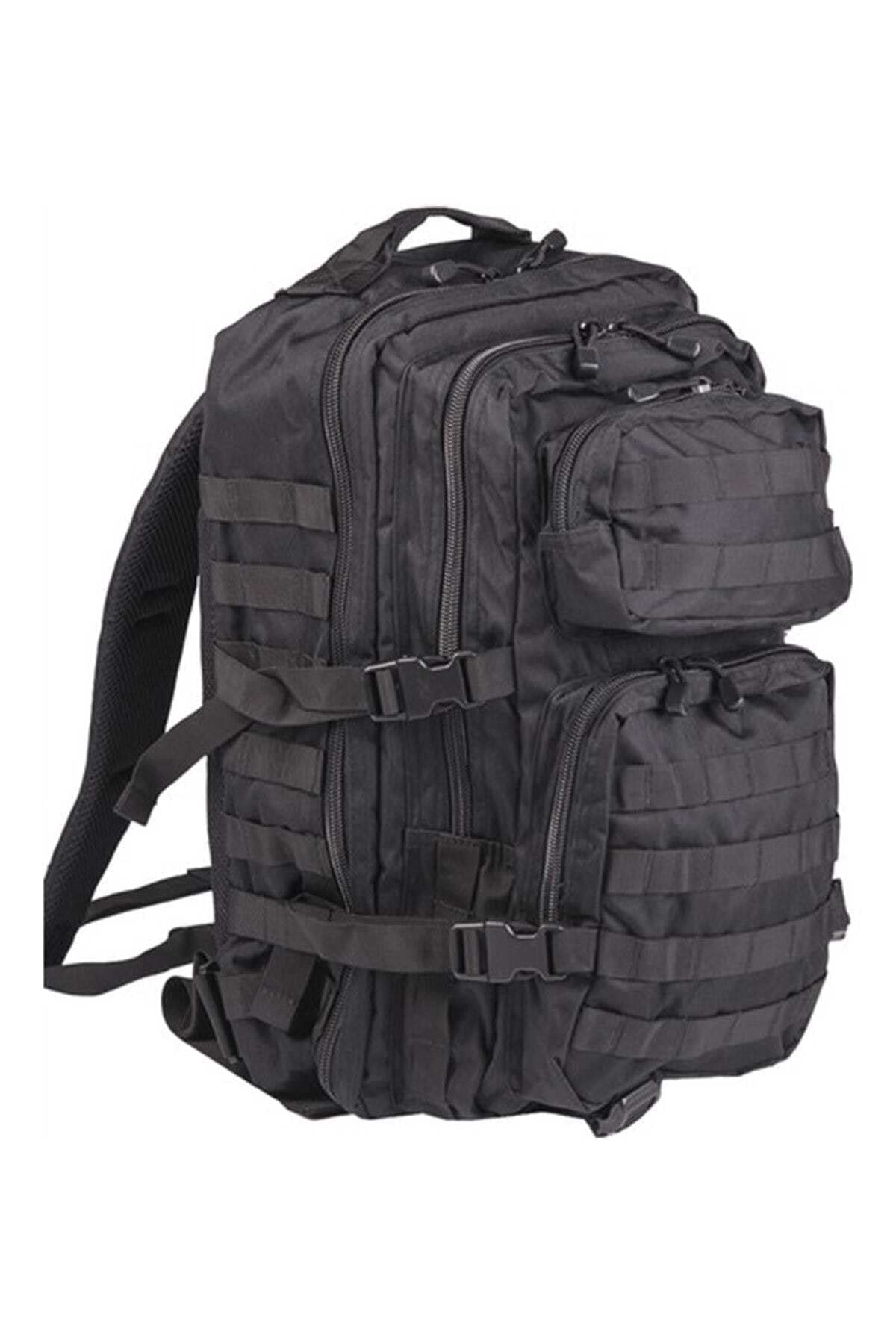 Mil-Tec MOLLE Tactical Assault Backpack, 20 Litre, Black — image 1
