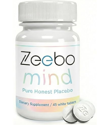 Amazon.com : Zeebo Mind Honest Placebo Tablets | Mindful Habit