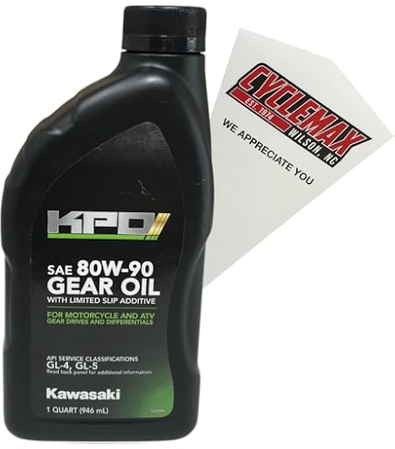 Amazon.com: Kawasaki Gear/Final Drive Oil With Limited Slip
