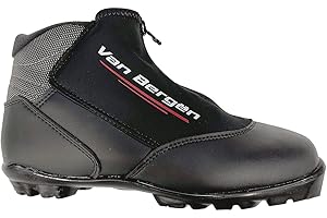 Unisex Men and Women Ultra Comfortable Microfiber and Neoprene Cross-Country NNN Ski Boot with Insulation