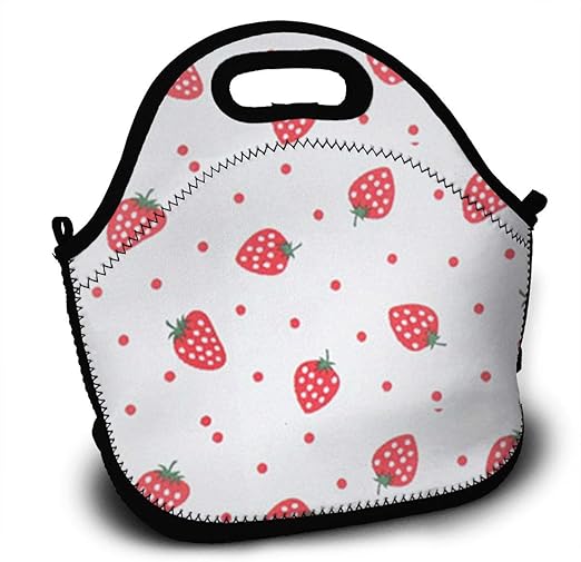 strawberry lunch bag