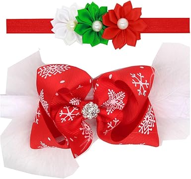 snowflake headband baby