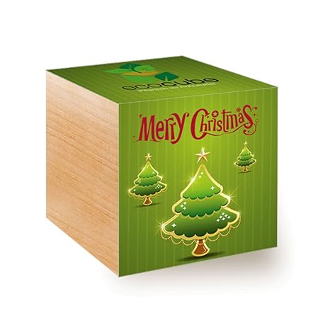 ecocube Holzwürfel - Weihnachtsbaum Xmas Tree 2