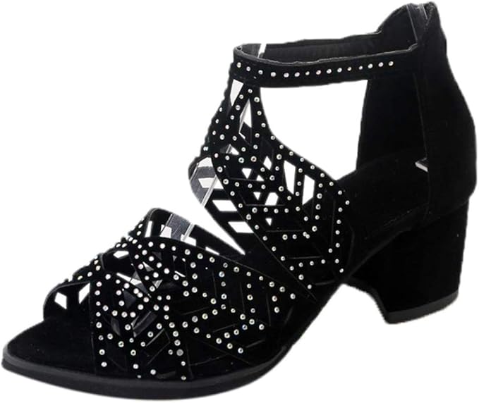 Amazon.com: Women Bohemia Bling Sandals Vintage Platform Wedge High Heel Ankle Strappy Sandals 