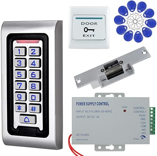NN99 RFID Door Access Control System Kit IP65 Waterproof Keypad
