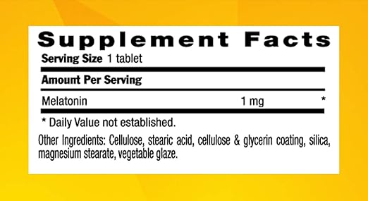 Amazon.com: Country Life Melatonin 1 mg, 120 Tablets: Health & Personal Care