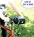 JASLITE Bicycle Trunk Bag, Multifunctional Bike Pannier Rear Rack Bag Insulated Cooler with Adjustable Mounting, Reflective Straps for Bikes