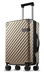 LUGGEX Carry On Luggage 22x14x9 Airline Approved