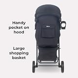 My Babiie MB30 Pushchair Birth to 4 Years Large Basket Rain Cover Cup Holder view 6