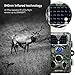 APEMAN Trail Camera 12MP 1080P HD Game&Hunting Camera with 130° Wide Angle Lens 120° Detection 42 Pcs 940nm Updated IR LEDs Night Version up to 20M/65FT Wildlife Camera with IP66 Spray Water Protected