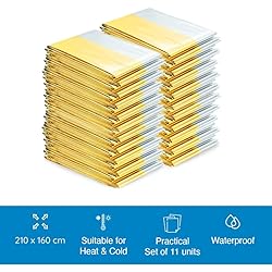 ISOP Rescue Blanket Gold & Silver | 11 Units Large