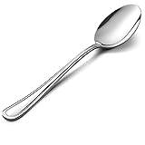 Dinner Spoons Set of 12, E-far 7.9 Inch Stainless