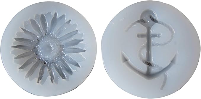 Amazon Co Jp U Sunshine レジン型 シリコンモールド 花 アンカー 2種セット モールド型 ホビー