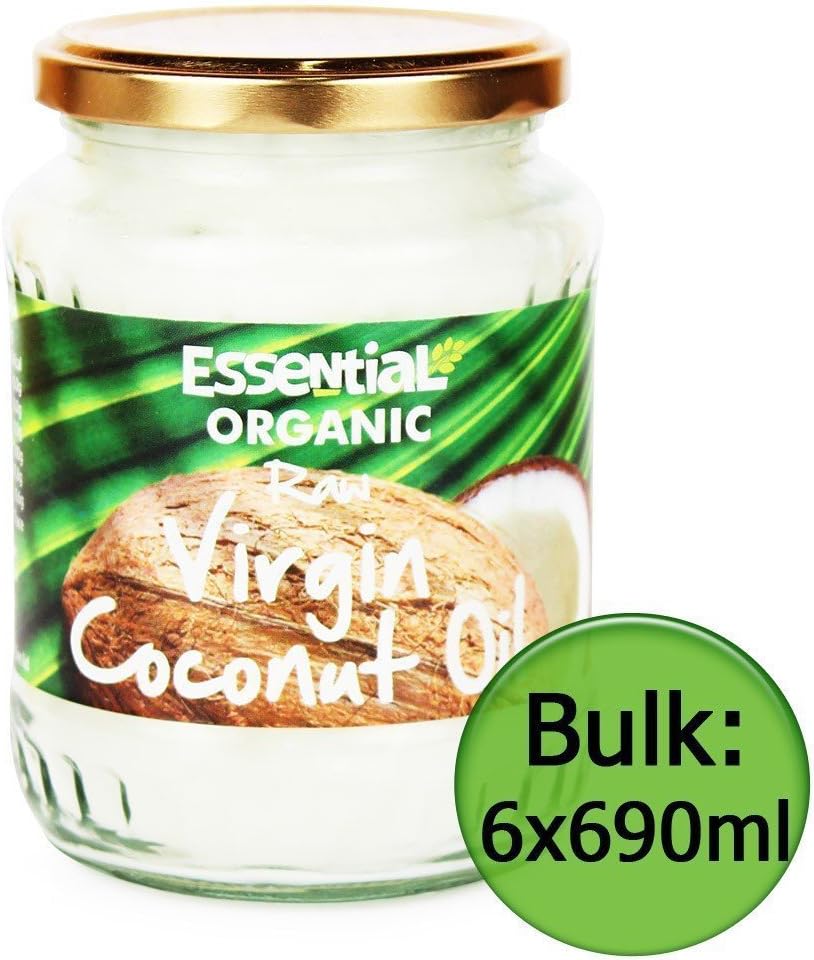ESSENTIAL Organic Virgin Coconut Oil 690ml (PACK OF 1) Amazon.co.uk