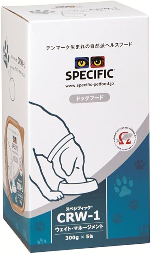 Amazon スペシフィック Specific 療法食 ウエイトマネージメントcrw 1 犬用 300g 5個 スペシフィック Specific ウェット 通販
