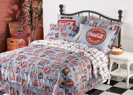 Coca Cola Bed In A Bag Queen Amazon Ca Home Kitchen