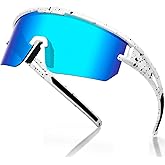 AVV Baseball Sunglasses - Polarized UV400 Cycling Glasses Men Women & Youth, Running Sunglasses for Sports Fishing & Bike