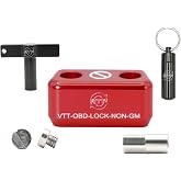 VTT OBD Lock | Non-GM Vehicles ONLY | Heavy Duty Billet Aluminum Anti-Theft OBD Port Protector &amp; Key Cloning Deterrent for Cars, SUVs &amp; Trucks &ndash; Universal Fit