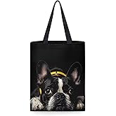 UNICEU Womens Printed Canvas Tote Shoulder Fashion Shopping Casual Foldaway Travel Bag