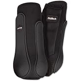 Classic Equine Pro Tech Boots Front Small Black