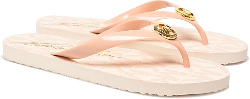 michael kors jet set flip flops