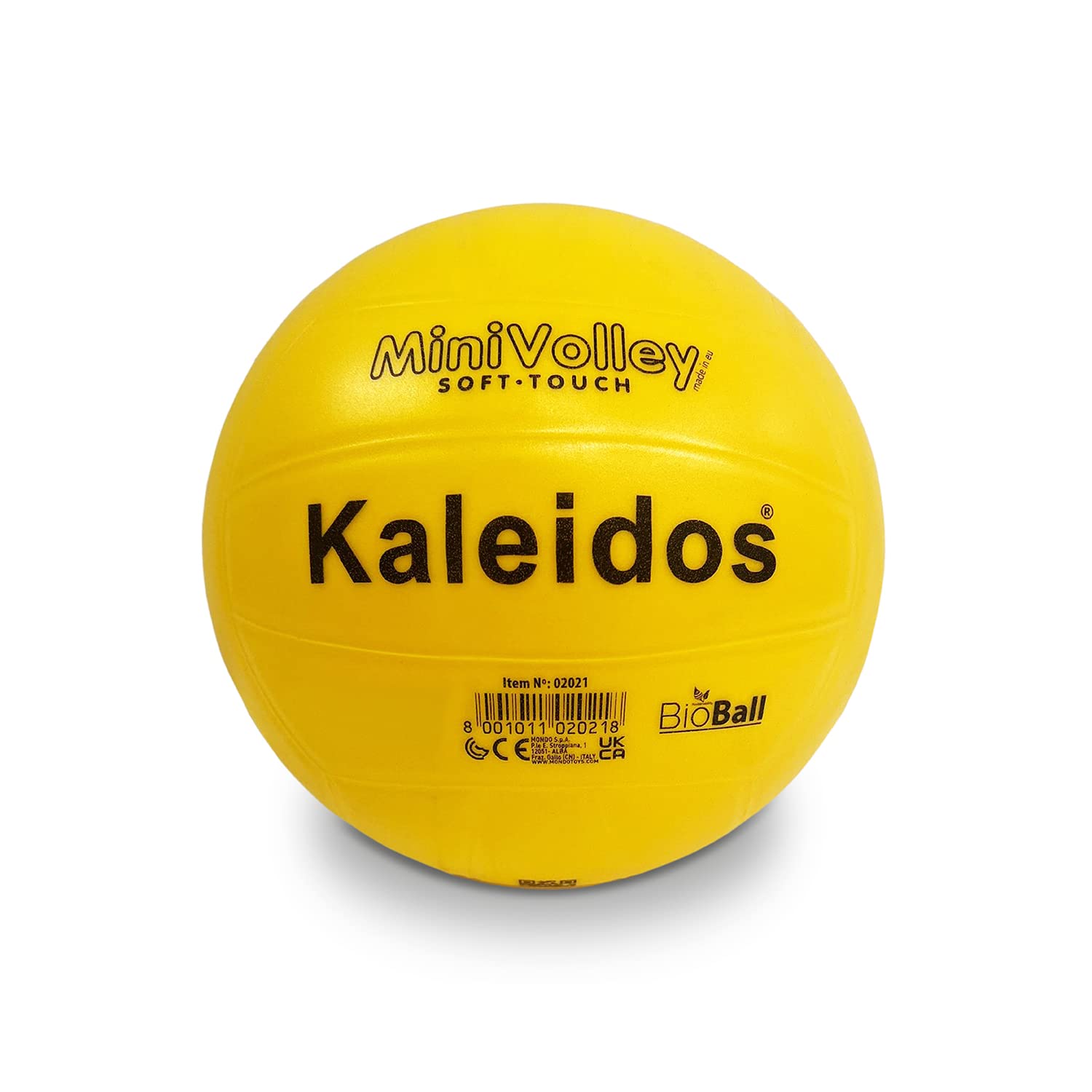 Mondo Sport Volleyball Junior 02021 Mini Volleyball Size 5-250 g Yellow