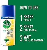 Dettol All In One Disinfectant Spray Lemon Breeze 400ml view 4