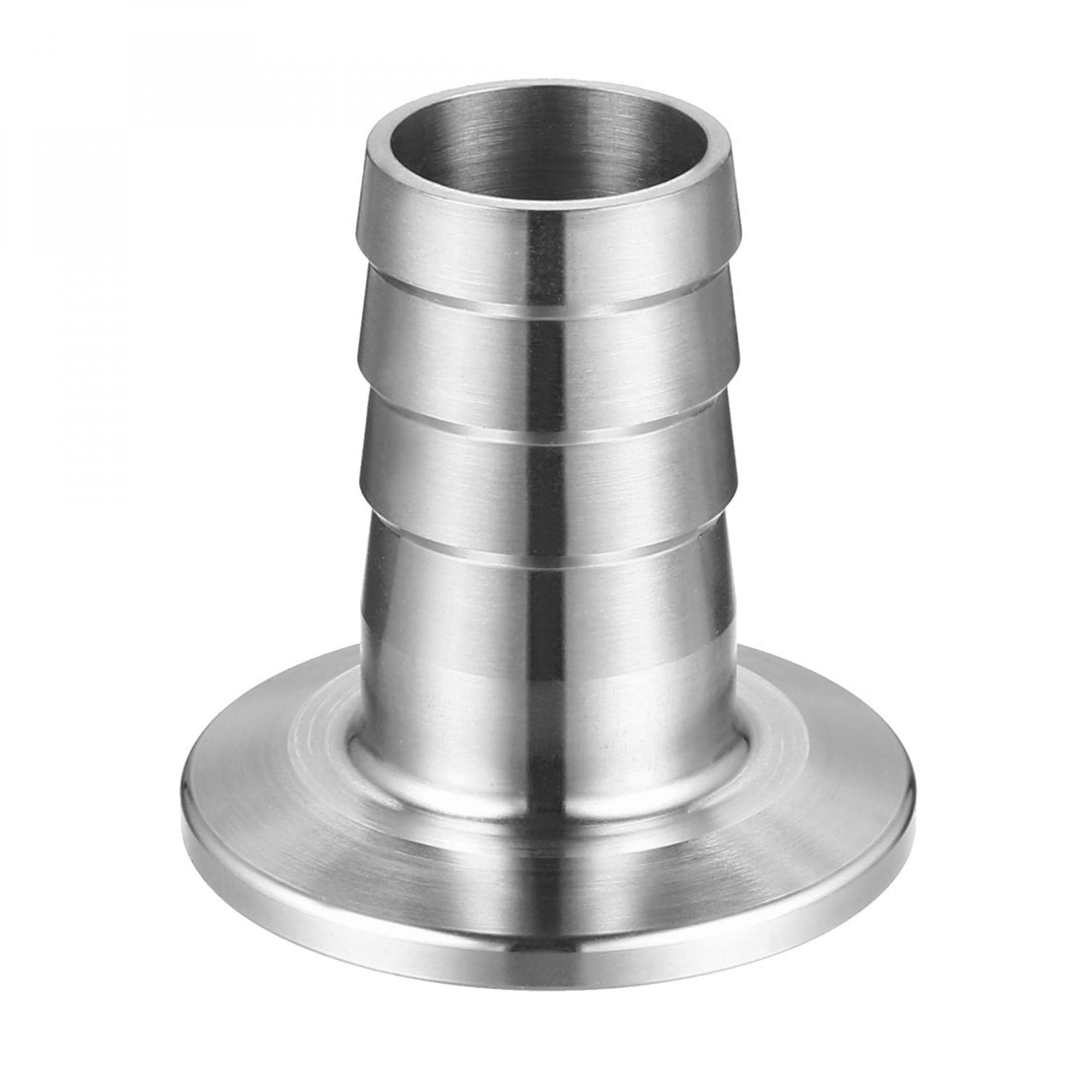 sourcing map Clamp Hose Adapter 1.575 Inch Flange to 7/9 Inch Hose Barb Fitting