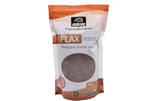 Indigo Organic Flax Seeds, Brown