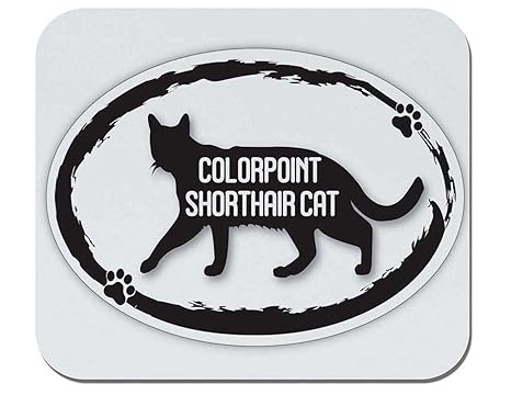 Amazon Com Makoroni Colorpoint Shorthair Cat Non Slip Rubber
