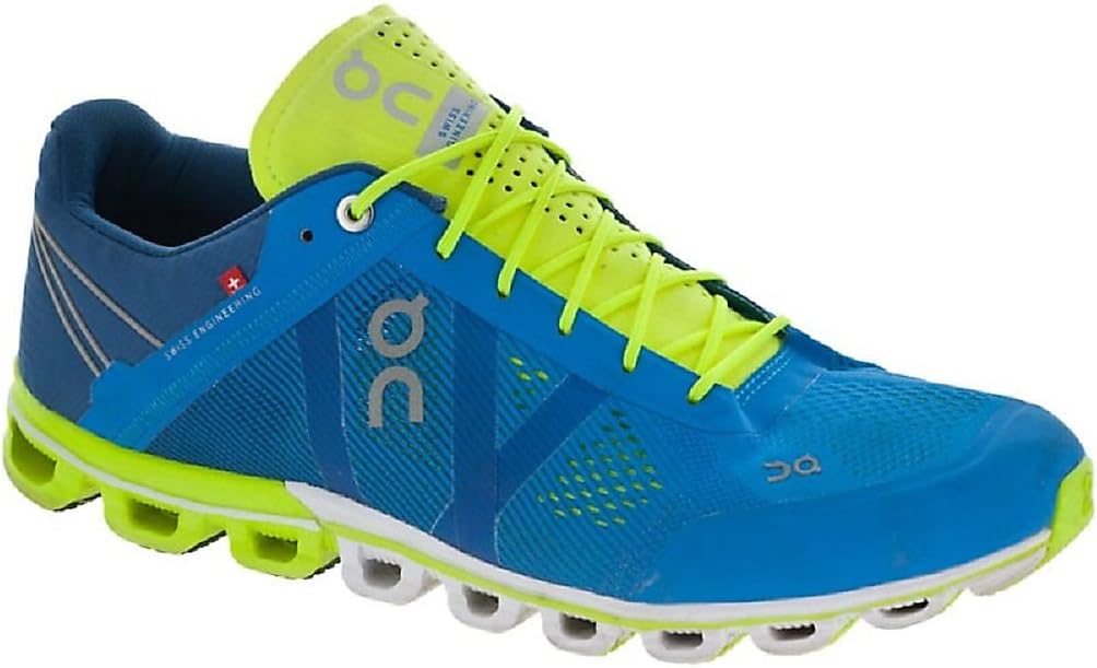 On Running Men's Cloudflow Malibu/Neon Sneaker - 12.5 D(M) US